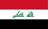 Bandera de Iraq (Irak)