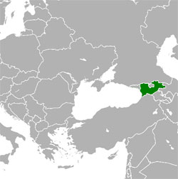 Mapa de Georgia