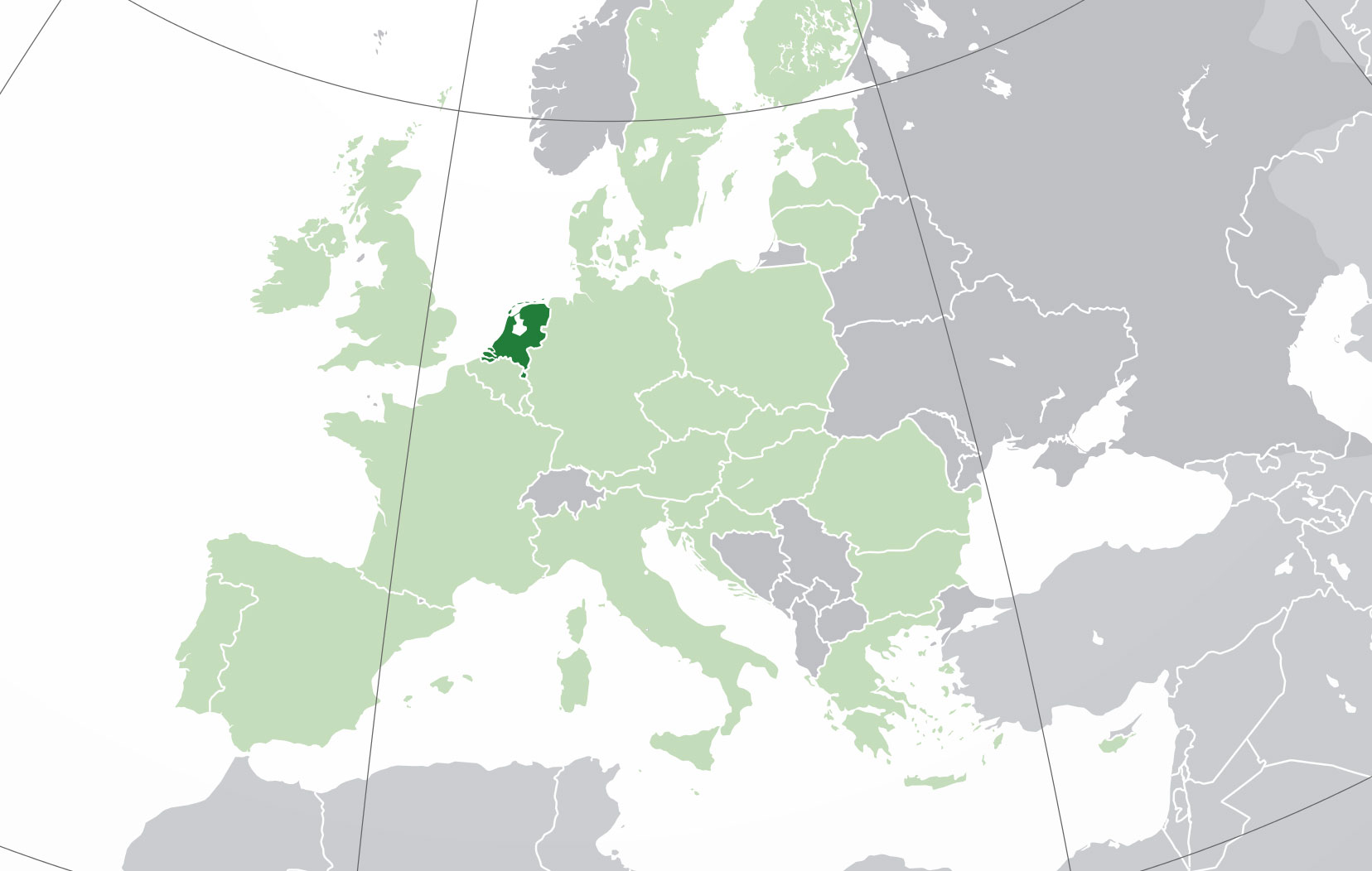 ﻿Mapa de Holanda (Países Bajos)﻿, donde está, queda, país ...