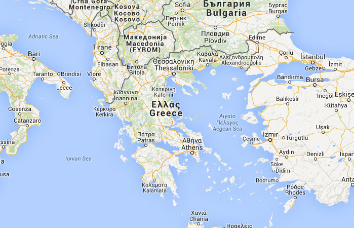 ﻿mapa de grecia﻿, donde está, queda, país, encuentra