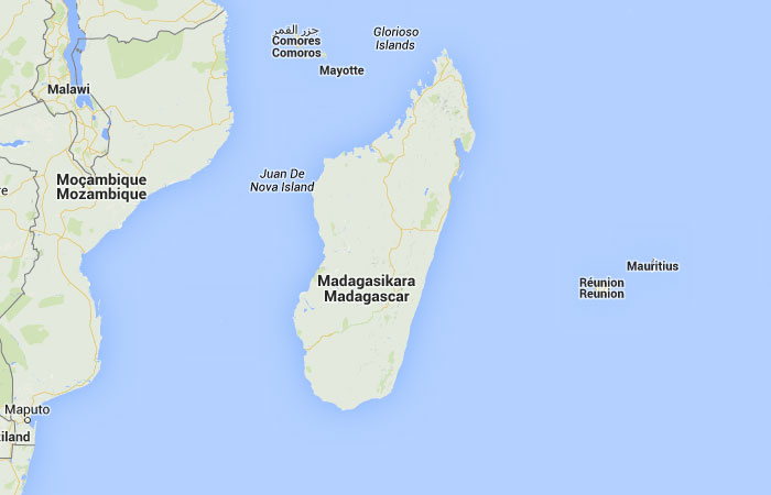 Mapa de Madagascar