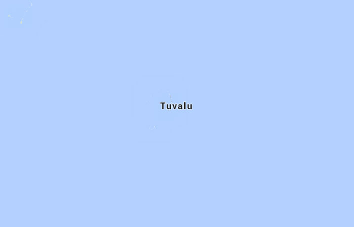 Mapa de Tuvalu