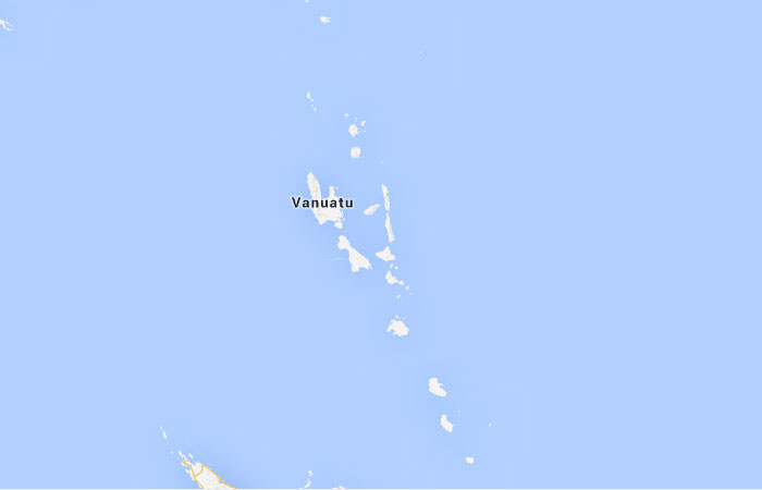 Mapa de Vanuatu