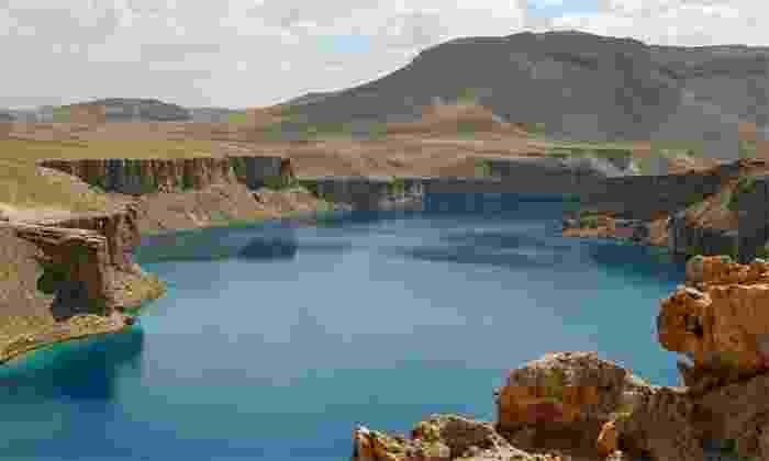Parque nacional de Band-e Amir, conjunto de seis profundos lagos separados por diques naturales