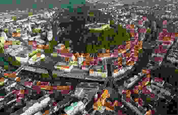 Vista aérea de Liubliana