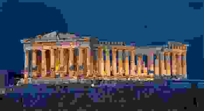 Parthenon de la acrópolis de Atenas