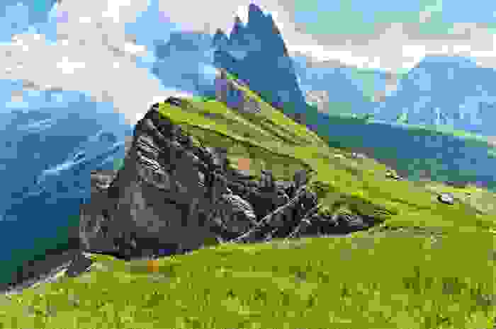 Montañas Odle, en las Dolomitas