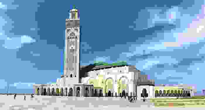 Mezquita de Hassan II, en Casablanca