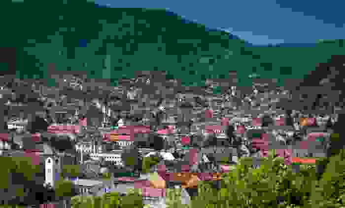 Vista de la ciudad de Brasov